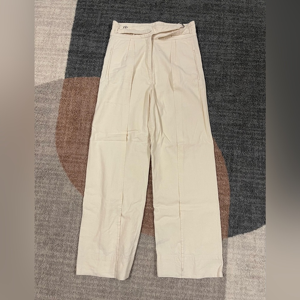 Lemaire Linen Pleated Pants